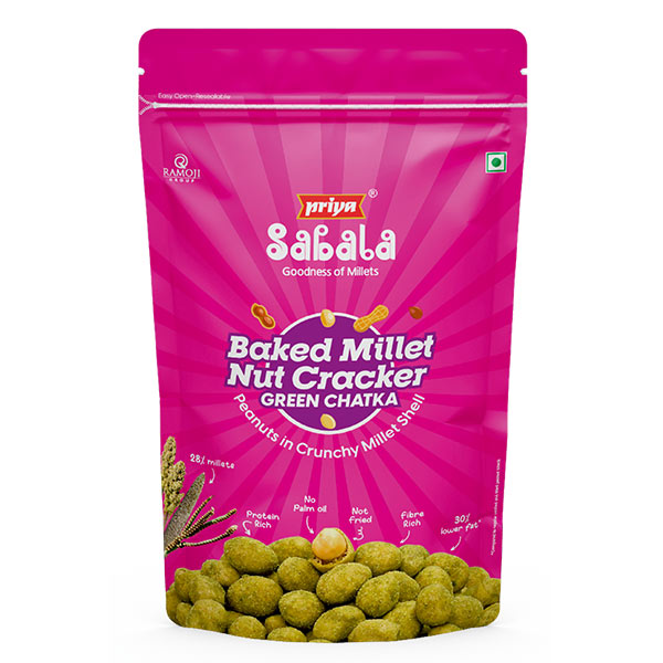 Baked Millet Nut Crackers   Green Chatka