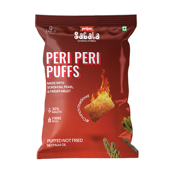 Millet Puffs  Peri Peri